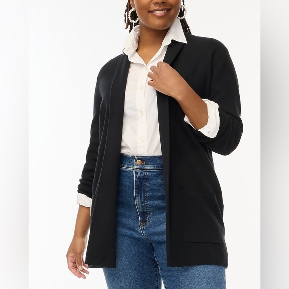 J Crew Factory Chelsea sweater-blazer BA866